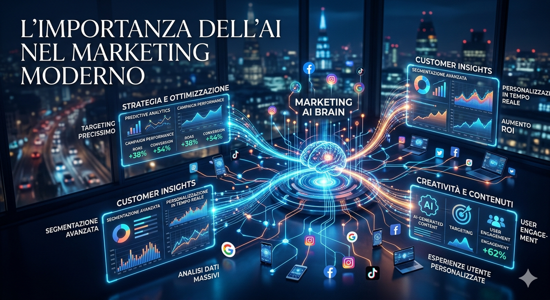 L'importanza dell'AI nel Marketing moderno